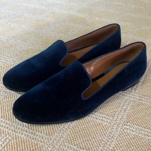 Ralph Lauren Collection Velvet Loafers